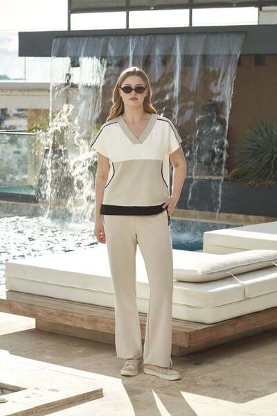 Cossy By Aqua Short Sleeve Sport 2-Piece Set Cossybyaqua 26719-42