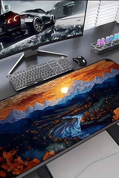 Charmbi Valley of Peace Procontrol Mouse Pad 30X70 Gaming Mousepad Non-Slip S...