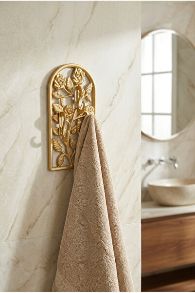 AKSESUAR EVRENİ Levanda 3'lü Kapı Arkası Askılık Banyo Askısı Duvar Askısı Ya...