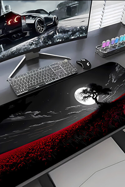 Charmbi Dolunay Procontrol Mouse Pad 30X70 Gaming Mousepad Non-Slip Sole Larg...