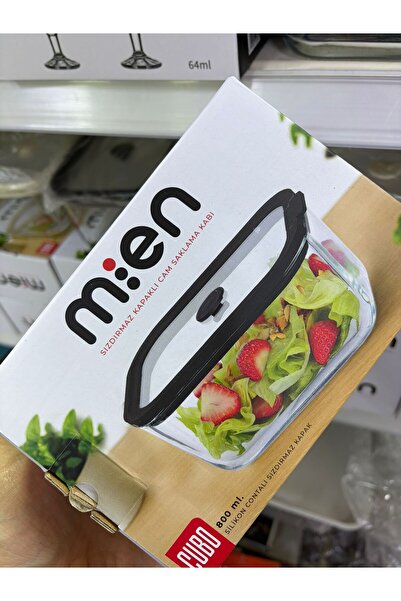 MİEN cam saklama kapı 800ml