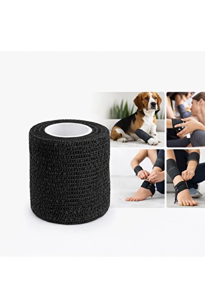 MadPet 2 Adet Evcil Hayvanlar İçin Elastik Veteriner Bandajı Bilek Diz Ayak K...