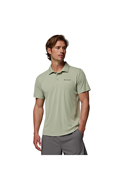 Columbia Zero Rules Light Erkek Yeşil Outdoor Polo Yaka T-Shirt AO4872-349