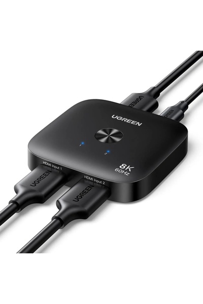 Ugreen Adaptor Type-C, HDMI la 2x HDMI, 8K la 60Hz, Negru