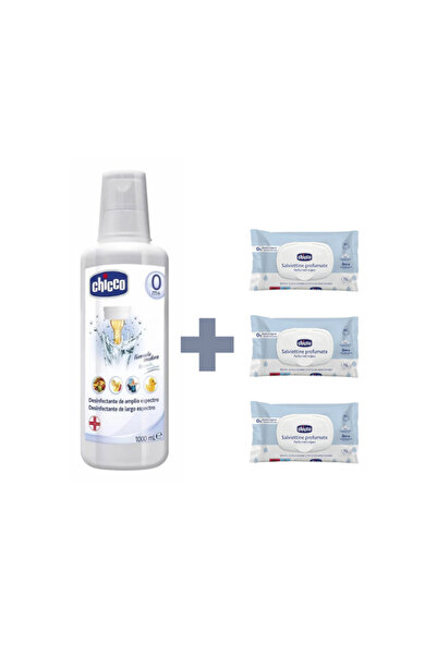 Chicco Chiccho bundle Dezinfectant + 3xServetele umede