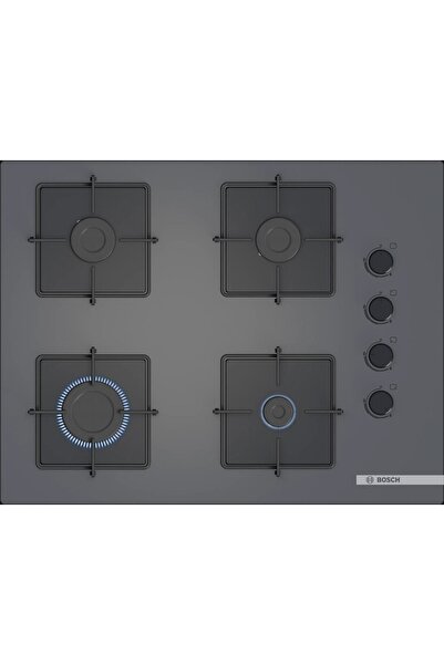 Bosch POP7C9P31O Serie 4 Gazlı Ocak Sert cam Antrasit gri 67 cm