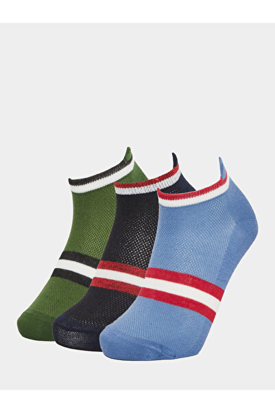 Styli Pack of 3 - Striped Detail Ankle Socks