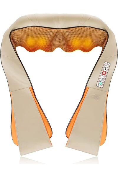 Arabest Neck and Shoulder Massager,Electric Shiatsu Back Massager 3D Rotation...