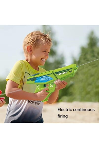LRS STORE Elektirikli Su Tabancası Otomatik Atış Yapan Pilli Water Gun Oyunca...