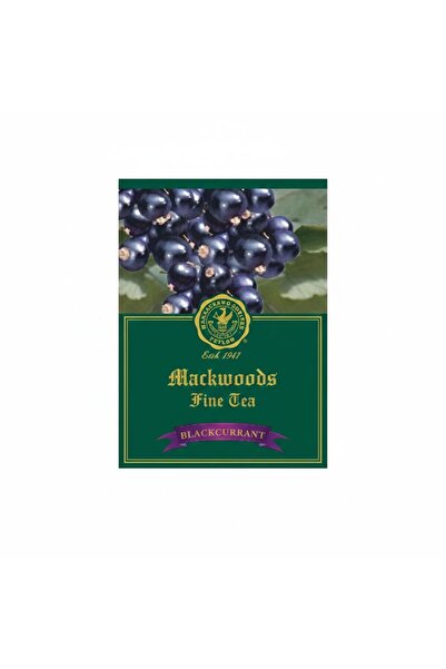 Mackwoods Tea شاي أسود بنكهة الكشمش الأسود اللذيذ، مفرد إستيت، شاي أسود في 25...