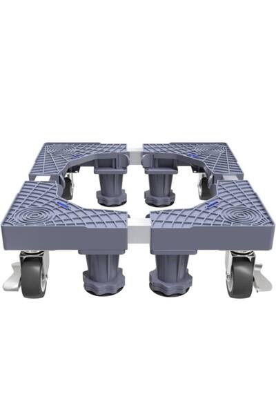 VmaxVision Washing Machine Base Stand, Fridge Stand Adjustable Flat Dolly Car...