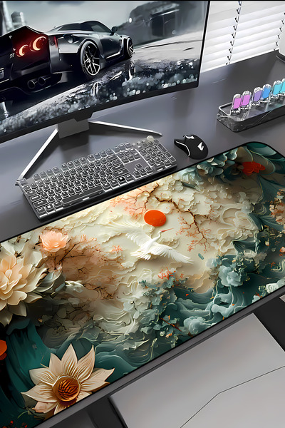 Charmbi لوحة ماوس Yaren Leylek ProControl مقاس 30x70 لوحة ماوس للألعاب حذاء ب...