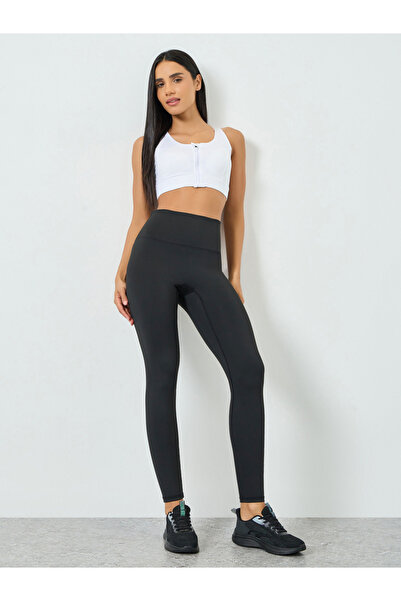 Styli Black High-Rise Leggings
