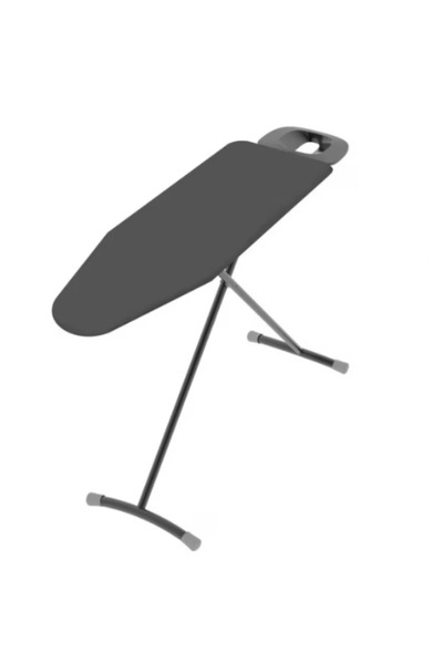 Colombo Flamingo ironing board, 120 x 40 cm, Metallic grey cover 100% Cotton,