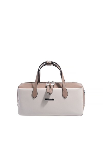 Silver Polo حذاء سيلفر آند بولو SP1276 نسائي حقيبة يد بلون بيج-لاتيه