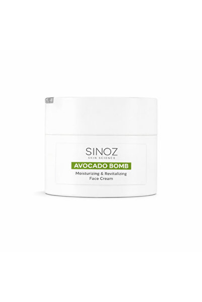 SİNOZ Avocado Bomb Gesichtscreme 50 ml – intensive Feuchtigkeit, Avocadoöl & ...
