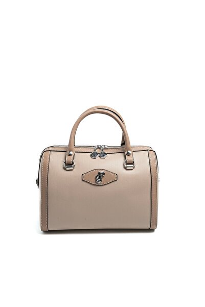 Silver Polo Silver & polo sp1091 women's Clutch Bag flat dark beige-latte