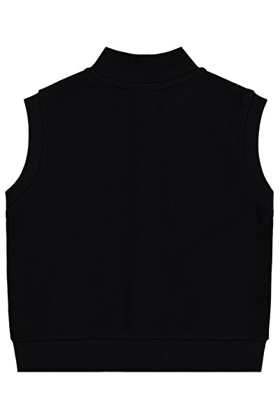 Civil Boys Piqué 2-5 Years Vest - Black 5-6 Years