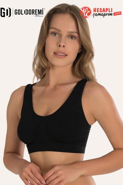 gd goldoremi Premium Women's Thick Strap Seamless Shaping / Sculpting Half Bu...