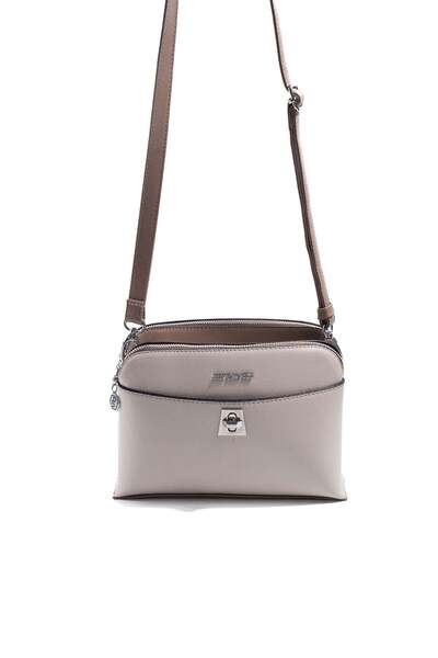 Silver Polo Silver & Polo SP623 Γυναικείο Τσάντα χιαστί Απλό Μπεζ-Λατέ