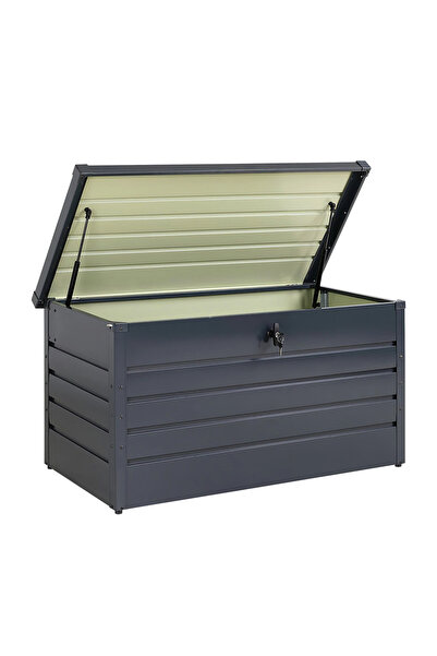 Baisiwei Yardbox Metal Bahçe Dolabı 350 L Antrasit