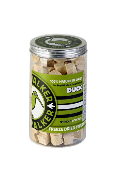 KİWİ WALKER Freeze Dried Grain Free Duck Cubes Dog & Cat Treats