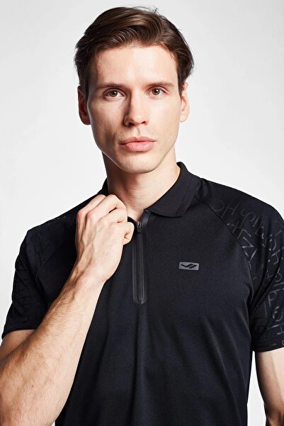 Lescon 24B-1138 Men's Short Sleeve Polo Collar Tshirt