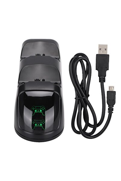 OEM Dual USB Charger for PS4 Controllers with LED Indicator