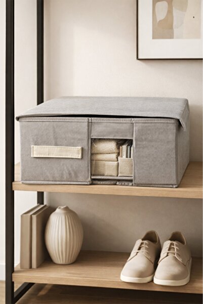 homyjr's Homyjr’S Foldable Storage Box with Window and Lid, Closet Organizer