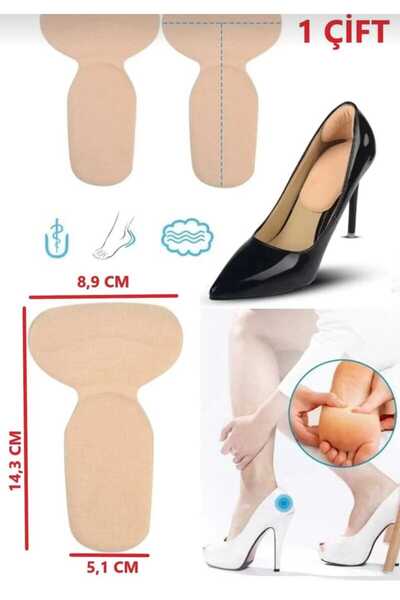 Dalian Home Ayakkabı Topuk Vurma Önleyici Ve Daraltma Pedi Ayakkabı Içi Koruy...