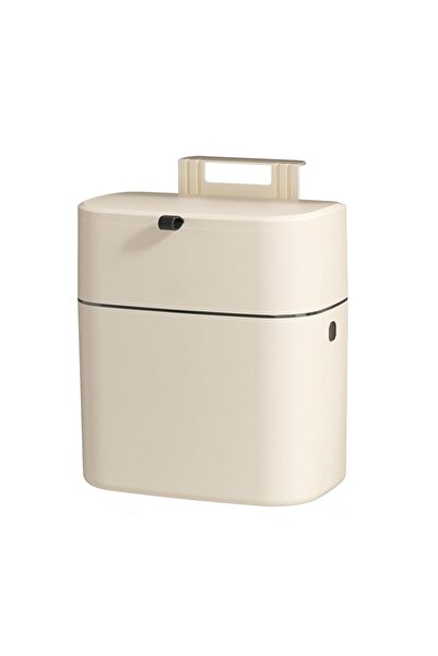 Arabest Kitchen Trash Cans, Small Hanging Trash Can with Lid, for Cupboard Ba...