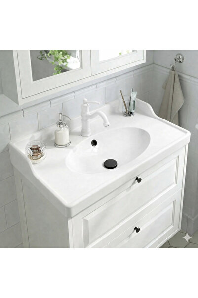 DUREVO صنبور حمام عتيق الطراز، صنبور حمام ريترو، لون أبيض