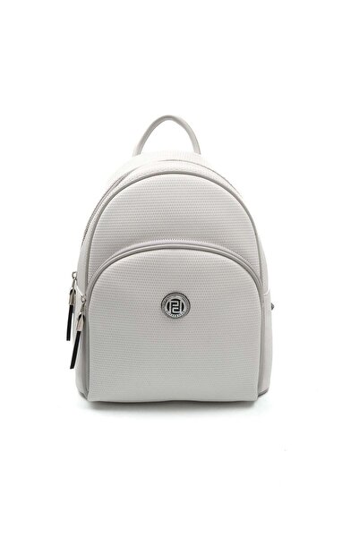 Silver Polo Silver & Polo Sp1062 Women's Backpack Honeycomb White-Grey