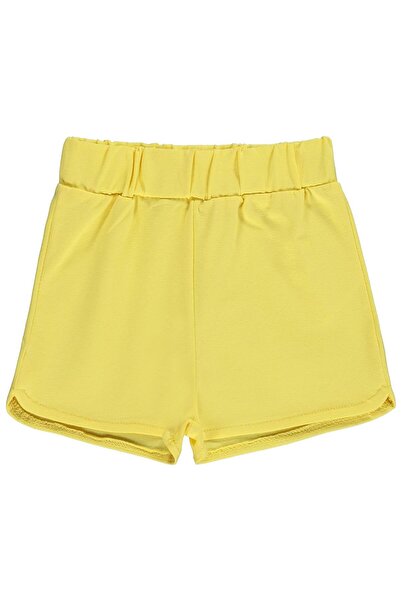 Civil Baby Plain Basic 6-18 Months Shorts Km - Yellow 9-12 Months