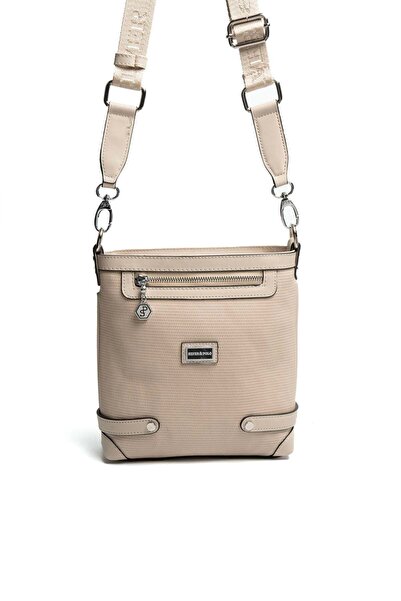 Silver Polo Silver & polo sp1120 women's Crossbody Bag honeycomb sand beige-s...