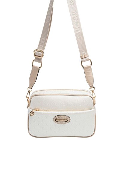Silver Polo Silver & Polo Sp1267 Women's Crossbody Bag Logo -S.Nut