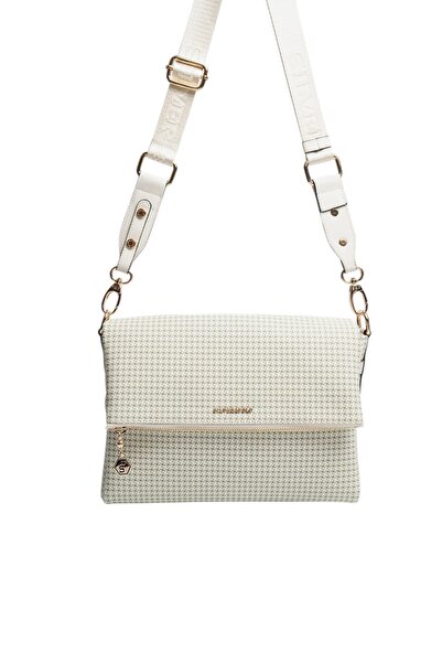 Silver Polo Silver & polo sp963 women's Crossbody Bag goose foot Plaid green-...