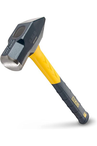 EXL Strike Blacksmith's Hammer - 40 oz Metalworking Tool with Fiberglass Hand...