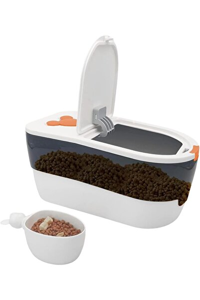 Arabest Dog Food Storage Container, Ideal for Rice Cereal Flour Pet Food 8 lb...