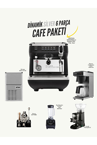 La Cimbali Dinamik Platinum 6 Parça Cafe Kurulum Paketi – Endüstriyel Espress...