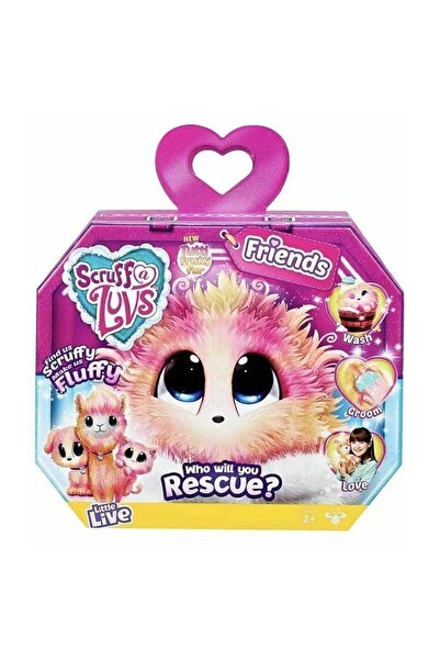 Friends Jucarie de Plus Surpriza Scruff-a-Luvs, Pachet Misterios, Animal de C...