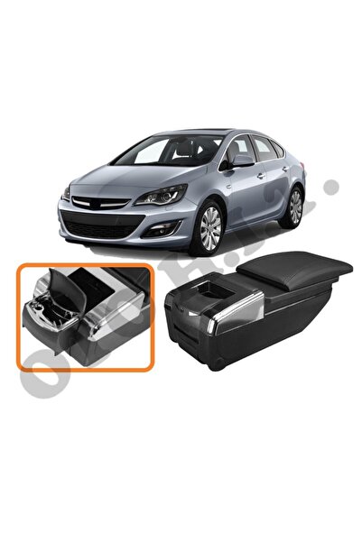 OTO H.İ.T. ASTRA J UYUMLU BARDAKLIKLI LÜKS KOL DAYAMA KOLÇAK SİYAH İTHAL.