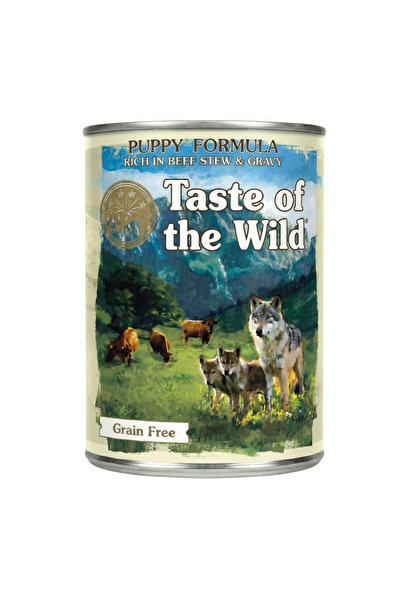 Taste of the Wild طعام الكلاب الرطب بنكهة يخنة اللحم البقري والمرق، 390 غرام