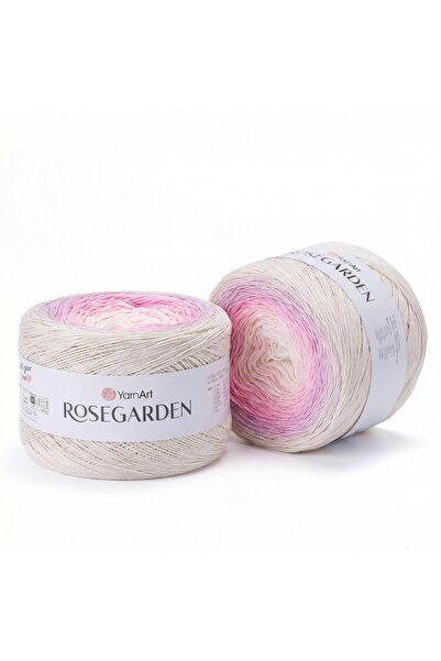 Yarnart روز جاردن - خيط حياكة يدوي مصبوغ EBRULI-331