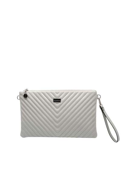 Silver Polo Silver & Polo Sp1034 Women's Portfolio & Clutch Crash Grey-Grey