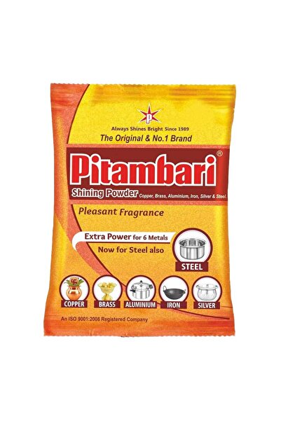 Pitambari Brass & Copper Instant Metal Shining Powder (1kg)