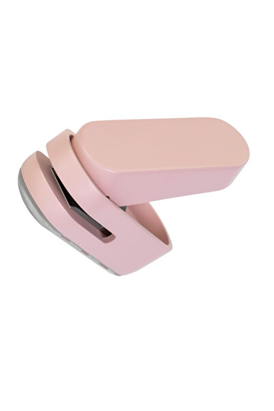 TECLA EDITION Nusign 1-hole puncher for 10 sheets, pink, plastic, portable, d...