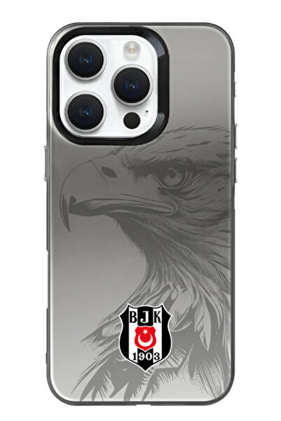 Beşiktaş LİSANSLI IPHONE 16 PROMAX KARTAL LOGO TELEFON KILIFI "DEKOMUS CEP DE...