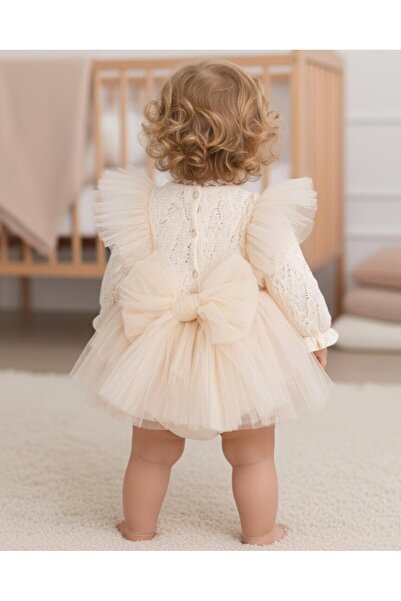 LARENİS Kız Bebek Özel Gün Elbise – Tütü Etekli Mevlüt & Doğum Günü Elbisesi ...