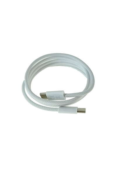 OEM Cablu de date USB Type-C la USB Type-C, 60W, 1m, pentru Apple, alb
